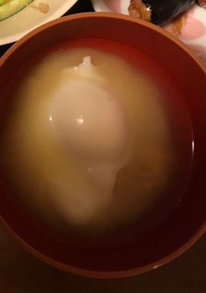 節約and簡単、美味しい卵のお味噌汁-レシピのメイン写真
