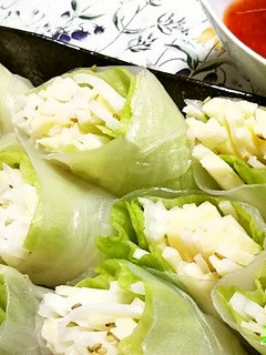 食べやすい☆生春巻きサラダ-レシピのメイン写真