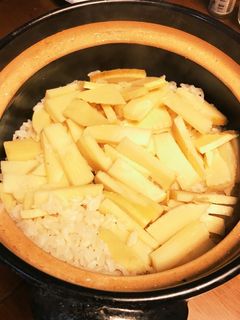 シンプルで簡単 土鍋で竹の子ご飯-レシピのメイン写真