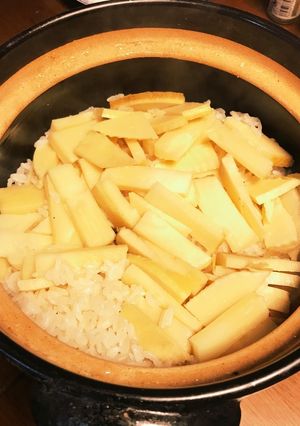 シンプルで簡単　土鍋で竹の子ご飯-レシピのメイン写真
