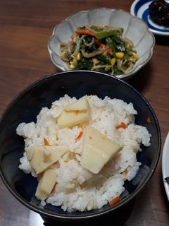 シンプルなたけのこご飯-レシピのメイン写真