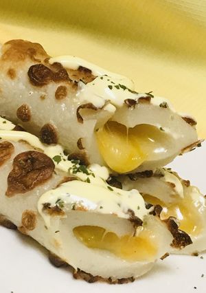 トースターで●チーズ＆マヨネーズ＆竹輪-レシピのメイン写真