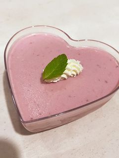 苺とクリームチーズのババロア-レシピのメイン写真