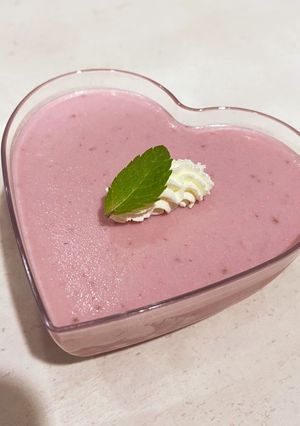 苺とクリームチーズのババロア-レシピのメイン写真