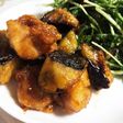 鶏もも肉とナスの酢鶏