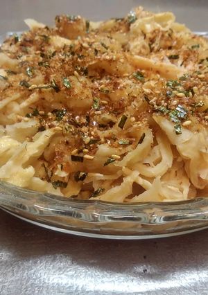 こどもがつくれる切干だいこんにふりかけ-レシピのメイン写真