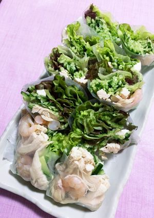 野菜たっぷり！生春巻き-レシピのメイン写真