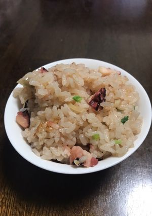 めちゃうまタコ炊き込み-レシピのメイン写真