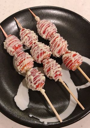 いちご飴じゃなくて、簡単いちごチョコ！-レシピのメイン写真