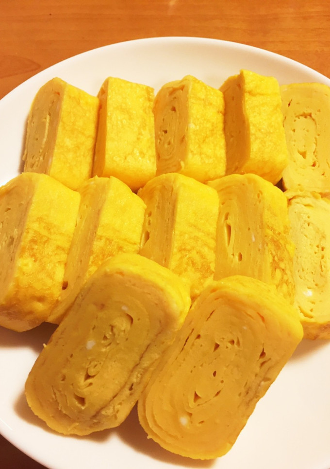 自慢の出汁巻き卵-レシピのメイン写真