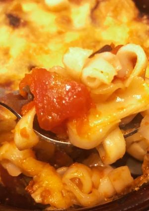 そうめんふしで！なすとトマト缶のドリア♪-レシピのメイン写真