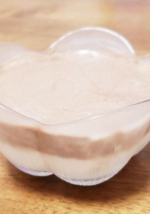 2層のチョコバナナスムージー-レシピのメイン写真