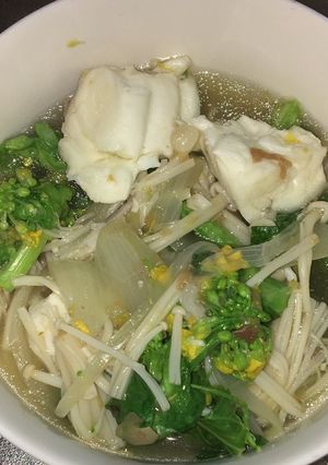 真鯛と菜の花の梅煮-レシピのメイン写真