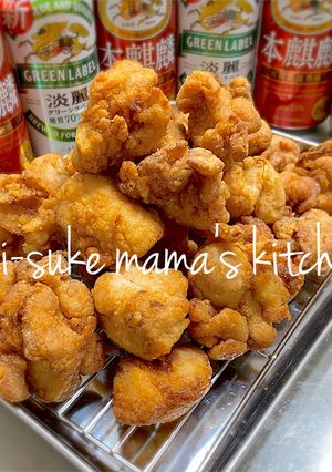 大人の給食❤塩麹！鶏肉の唐揚げ｡ஐஃ-レシピのメイン写真