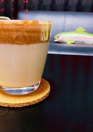 甘くてクリーミーなダルゴナココア♥-レシピのメイン写真