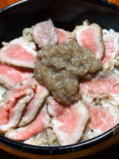 おうちで本格的和風ローストビーフ丼!-レシピのメイン写真