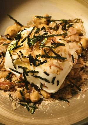毎日の納豆●1/4絹ごし豆腐＆おかか海苔-レシピのメイン写真