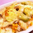 バターライス入りチキンクリームドリア