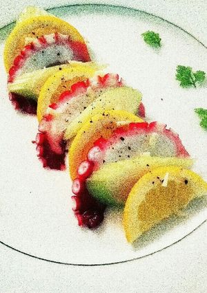 簡単‼イタリアン前菜♪タコのカルパッチョ-レシピのメイン写真