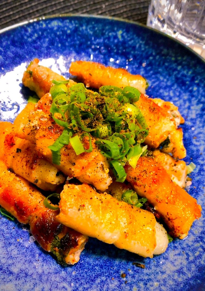 豚肉と大葉のくるくる焼き-レシピのメイン写真