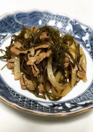 クーブイリチー(切り昆布の炒め煮)-レシピのメイン写真