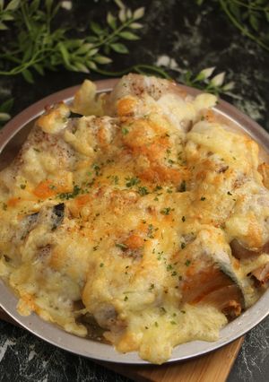 簡単！肉巻きかぼちゃのチーズ焼き-レシピのメイン写真