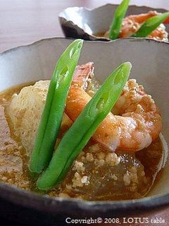 冬瓜のレッドカレー餡かけ-レシピのメイン写真