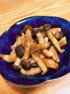うなぎのタレ消費に☆しめじ炒め蒲焼風-レシピのメイン写真