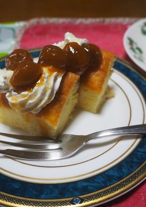 食べたい時に直ぐ出来る！スポンジケーキ-レシピのメイン写真