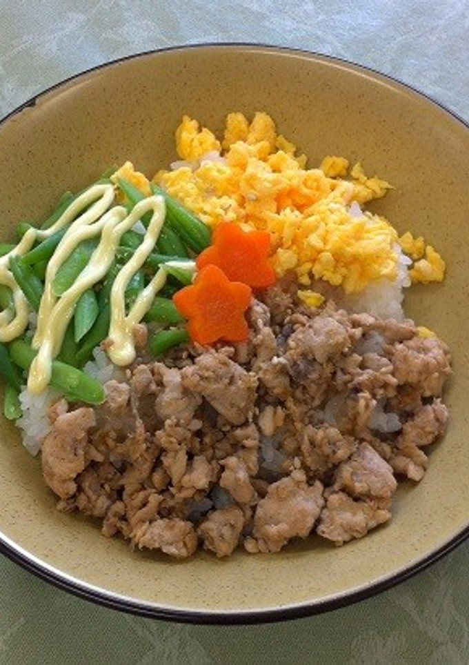 さばそぼろ丼（透析食）-レシピのメイン写真