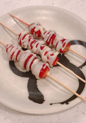 いちご飴でなく、食感最高、生チョコいちご-レシピのメイン写真