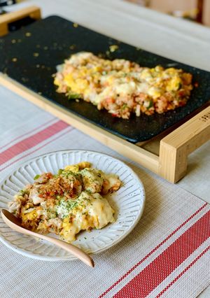 とろとろ卵とチーズののっけオムライス-レシピのメイン写真