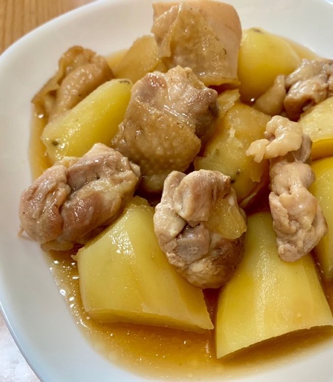 鶏もも肉とじゃがいもの甘辛煮-レシピのメイン写真