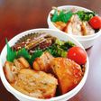 筍のひき肉サンドの照り焼き
