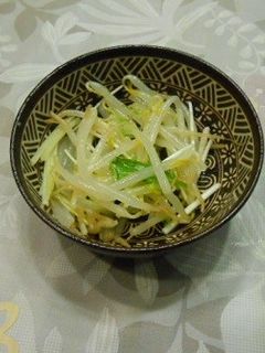 もやしと水菜のサラダ(透析食)-レシピのメイン写真
