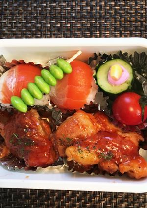 枝豆あおむし☆お弁当の彩に-レシピのメイン写真