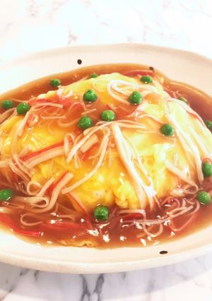 5分でできるわ!天津飯-レシピのメイン写真