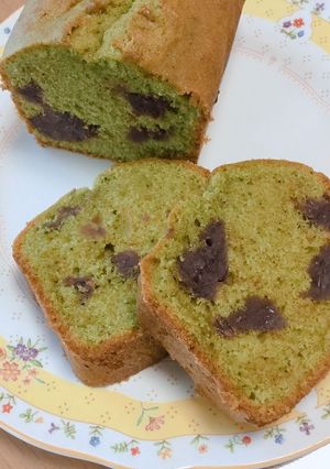 抹茶と餡子のパウンドケーキ-レシピのメイン写真
