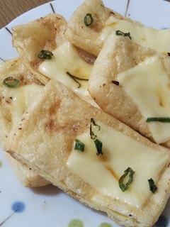 簡単油揚げのチーズ焼き-レシピのメイン写真
