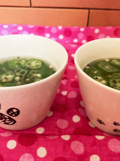万能調味料でもう一品☆オクラのスープ-レシピのメイン写真