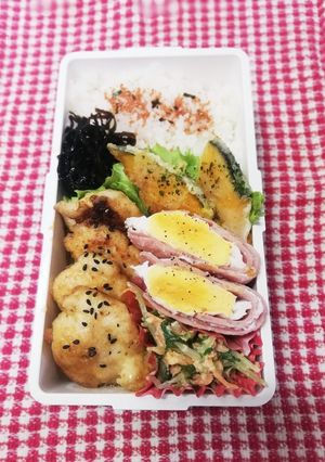 パパ弁当♡とりむねの焼き肉だれ4/14-レシピのメイン写真