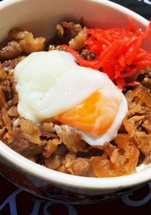 温玉乗せ♡基本の簡単本格牛丼-レシピのメイン写真