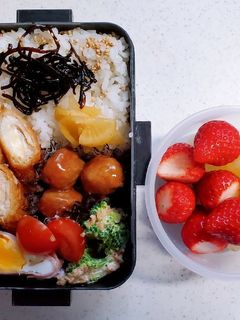 ☆高校生娘のお弁当☆222-レシピのメイン写真
