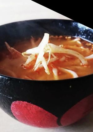 激辛もやしスープ☆脂肪燃焼☆ダイエット-レシピのメイン写真