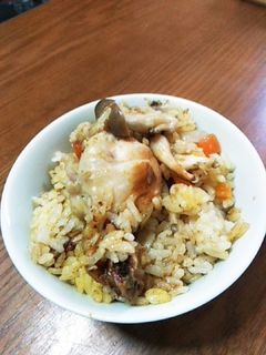 炊飯器で簡単カレーピラフ-レシピのメイン写真