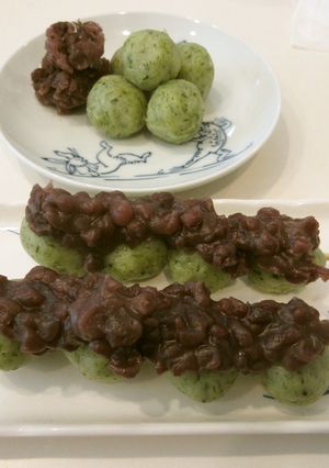 よもぎ団子-レシピのメイン写真