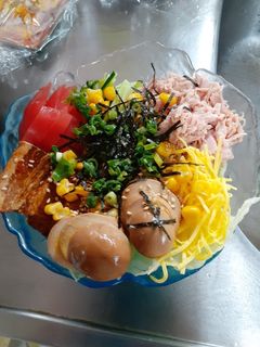 簡単でボリューム満点!ラーメンサラダ♪-レシピのメイン写真