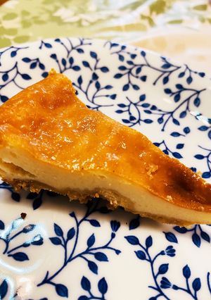 水切りヨーグルトでベイクドチーズケーキ☆-レシピのメイン写真