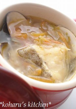 白身魚とあさりのコクうま和風ブイヤベース-レシピのメイン写真