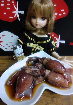 リカちゃん♡ボイル蛍烏賊スタミナ醤油漬け-レシピのメイン写真